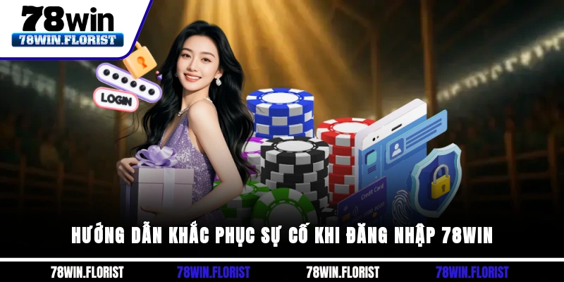 Hướng dẫn khắc phục sự cố khi đăng nhập 78win