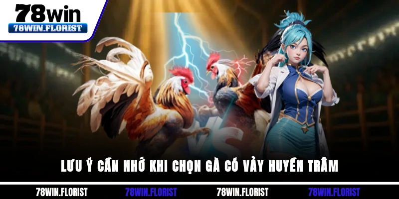 Lưu ý cần nhớ khi chọn gà có vảy huyền trâm